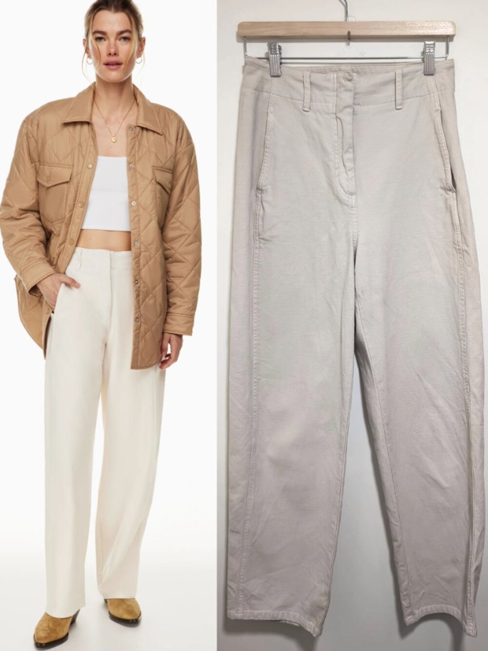 Aritzia Wilfred Free | Ascendant High-waisted Utility Pant